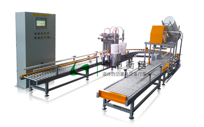 20L敞口桶自動(dòng)灌裝線